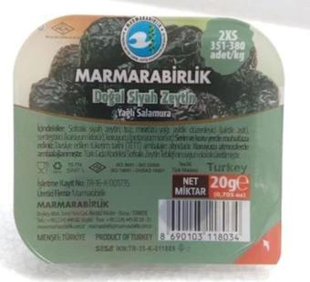 MarmaraBirlik Elit 351-380 Kb 2Xs 20 Gr Piknik Zeytin 96 Adet