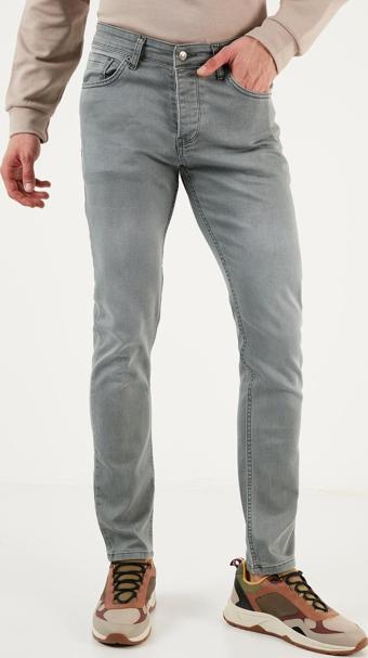 Buratti Pamuklu Normal Bel Regular Fit Jeans Erkek Kot Pantolon 6440303 HAKİ