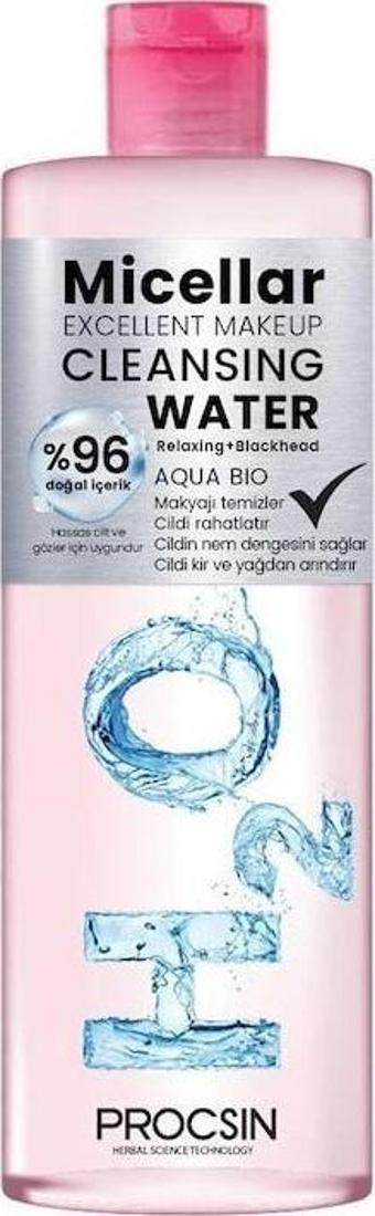 Procsin Aqua Bio H2o Micellar Makyaj Temizleme Suyu 400 ml