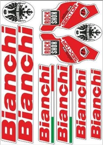 Bianchi 001 Bisiklet Sticker