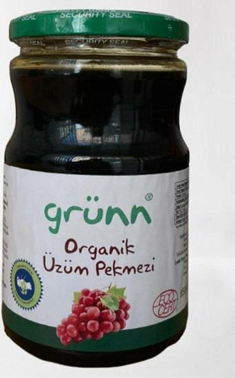 Grünn Organik Üzüm Pekmezi, 850Gr