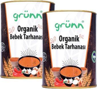 Grünn Organik Bebek Tarhanası 2 Adet (400 X 2 G)