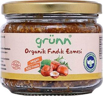 Grünn Organik Fındık Ezmesi, (200Gr)