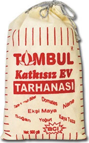 Tombul Tarhana Tombul Katkısız Ev Tarhanası Acılı 500 Gr