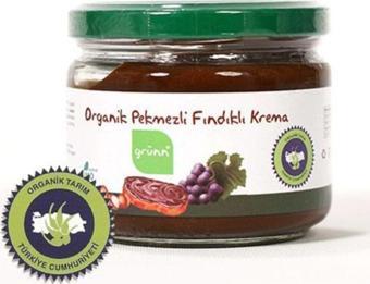 Grünn Organik Pekmezli Fındık Kreması 200 Gr