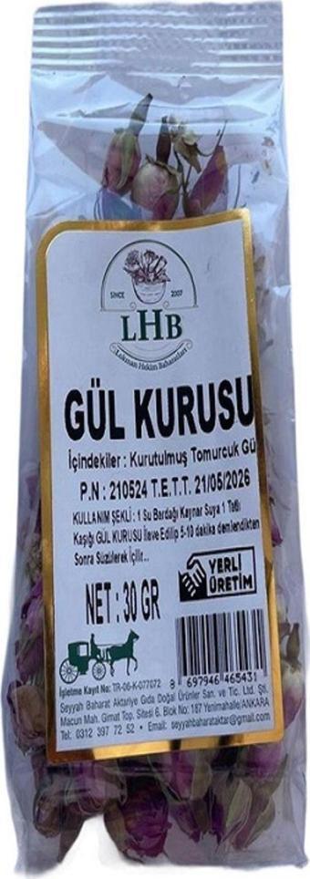 Lokman Hekim Baharat Gül Kurusu 30 Gr