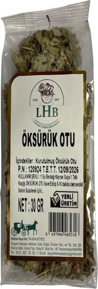 Lokman Hekim Baharat Öksürük Otu 30 Gr