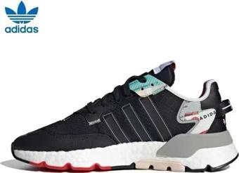 adidas Nite Jogger Siyah Renkli Erkek Ayakkabi