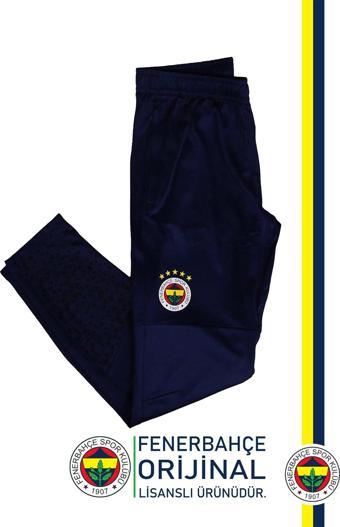 Fenerbahçe Orijinal Rashel Kumaş A Takım Çocuk Eşofman Altı Lacivert Tek Alt