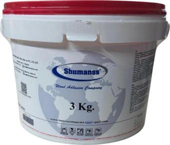 Shumanss Düz Kenar Bantlama (Hotmelt) Tutkalı Naturel 3Kg Galon