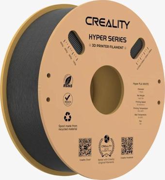 Creality Hyper PLA Filament Siyah 1.75mm 1kg