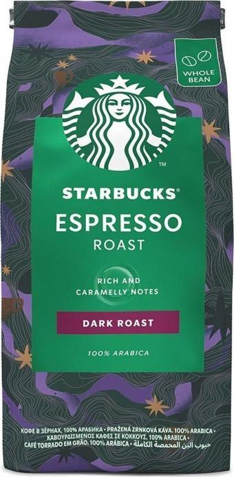 Starbucks Çekirdek Kahve Espresso Roast Dark 200 Gram