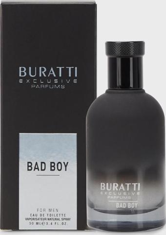 Buratti Bergamot ve Meyve Kokulu 50 ml EDT Erkek Parfüm 509BADBOY Renkli