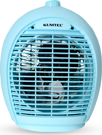 Kumtel Fanlı Isıtıcı 2000 W LX-6331 Mavi