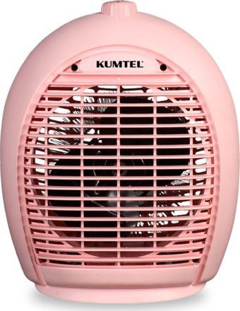 Kumtel Fanlı Isıtıcı 2000 W LX-6331 Pembe