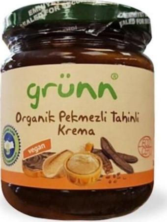 Grünn Organik Pekmezli Tahinli Krema 200 Gr