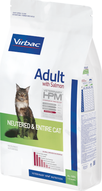 Virbac Adult Neutered Entıre Cat 7 kg (Kısırlaştılımış Somonlu)