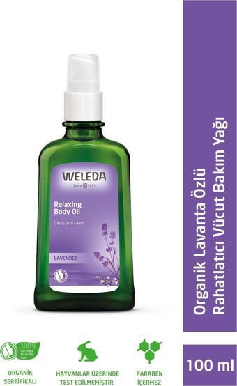 Weleda Organik Lavanta Özlü Rahatlatıcı Vücut Bakım Yağı 100ml