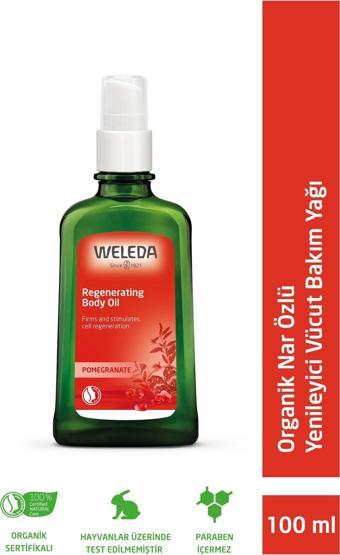 Weleda Organik Nar Özlü Yenileyici Vücut Bakım Yağı 100ml