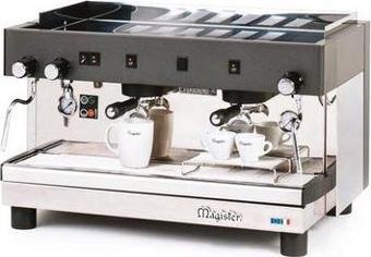 Magister GT-2M-TC Tall Cup Yarı Otomatik Espresso Kahve Makinesi, 2 Gruplu