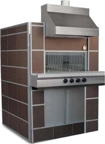 Empero PLF.D5 Gazlı Pide Lahmacun Fırını Emniyet Ventilli 1600x1800x1720 mm