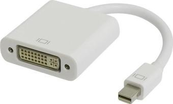 Mini Displayport To DVI Çevirici Adaptör Kablosu