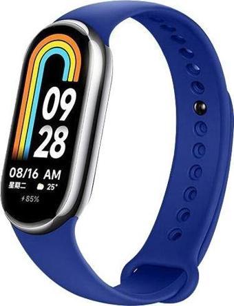 Xiaomi Mi Band 8 Mi Band 9 Uyumlu Akıllı Bileklik Silikon Kordon Kayış