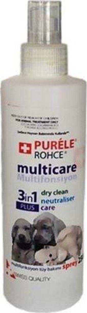 Purele 3IN1 Multifonksiyon Care Kedi Köpek Tüy Bakımı Spreyi 250 ml