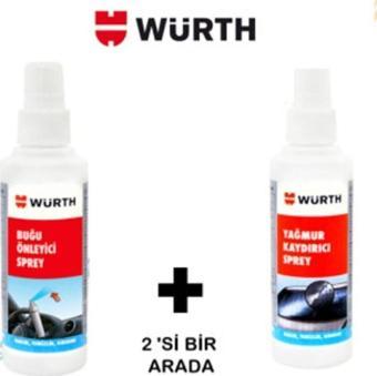 Würth Yağmur Kaydırıcı Sprey+ Buğu Önleyici Sprey