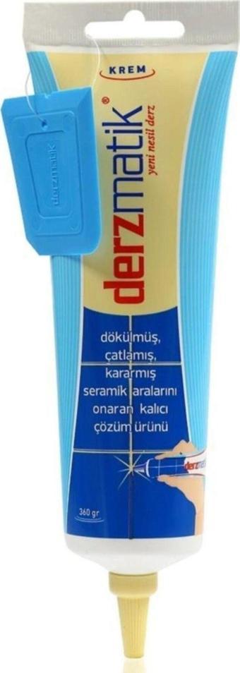 Derzmatik Gaga Uçlu Krem Renk Fayans Mermer Seramik Derz Dolgusu