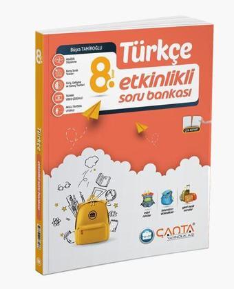 8. Sınıf Türkçe Etkinlikli Soru Bankası (Yeni) - Çanta Yayıncılık