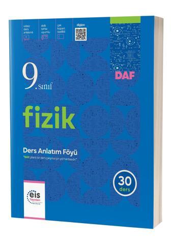 9. Sınıf Fizik DAF Ders Anlatım Föyleri 2025 Güncel Müfredat - Eis Yayınları