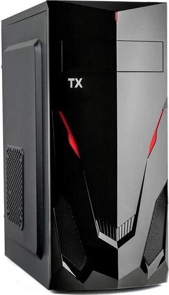 Tx K3 300w 2*usb Pıano Black Atx Kasa