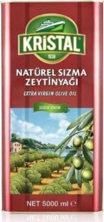 Kristal Natürel Zeytinyağı 5 Litre