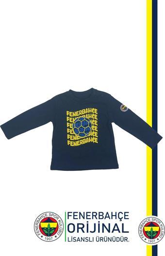 Fenerbahçe Orijinal Lisanslı Uzun Kol Lacivert Bebek Sweat