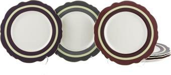 Mikasa Moor Romantic 6lı Pasta Tabağı 21cm