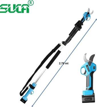 Suca SC 8614A LED Ekranlı Uzatmalı Budama Makası 35 mm