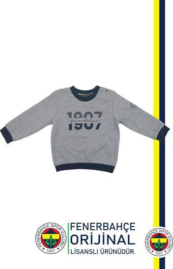 Fenerbahçe Orijinal Lisanslı Uzun Kol Lacivert Bebek 1907 Sweat