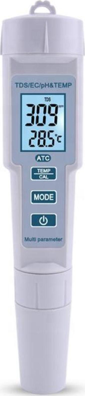 AEK-Tech PH-686 4'ü 1 arada PH Metre TDS EC ve Sıcaklık Ölçer