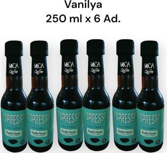 MCA Espresso Soğuk Kahve (Vanilya) 250 ml x 6 Adet