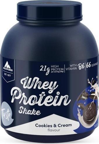 Multipower Whey Protein Shake 2000 Gr Kurabiye