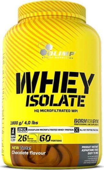 Olimp Whey Protein Isolate 1800 Gr İzole Protein Tozu Çikolata