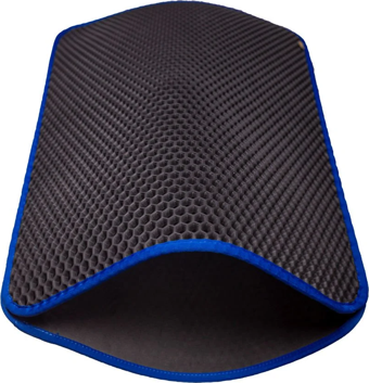 Cattie Kum Toplayıcı Fonksiyonel Kedi Paspası Altıgen 50-75 cm Mavi