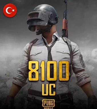 Pubg Mobile 8100 UC TR