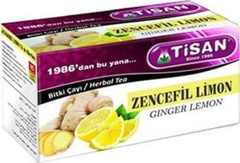 Tisan Zencefil - Limon Çayı 20'Li Süzen Poşet