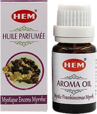 Hem Mür Uçucu Yağı Mystic Frankincense Myrrh 10Ml Aroma Oil Buhurdanlık Kokusu