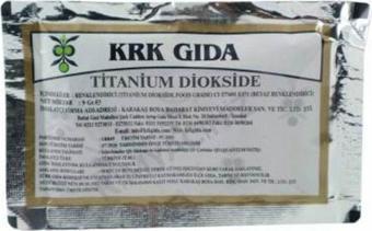 Krk Gıda Boyası 9 Gr. Beyaz - Titanium Diokside