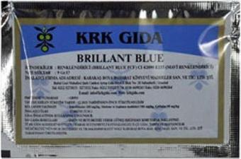 Krk Gıda Boyası 9 Gr. Mavi - Brillant Blue