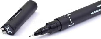 Uni-Ball İğne Uçlu Kalem 0.05 mm Siyah