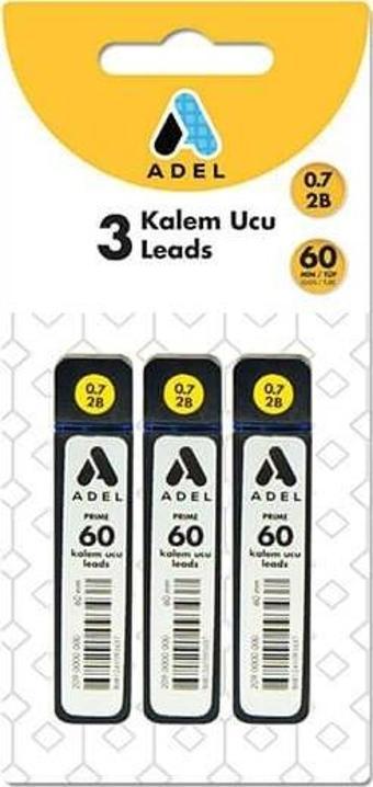Adel Prime Kalem Ucu 3 lü Blister
